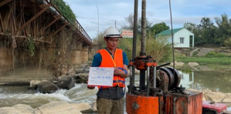 Khảo sát địa chất dự án thay thế 5 cầu yếu tỉnh Lâm Đồng